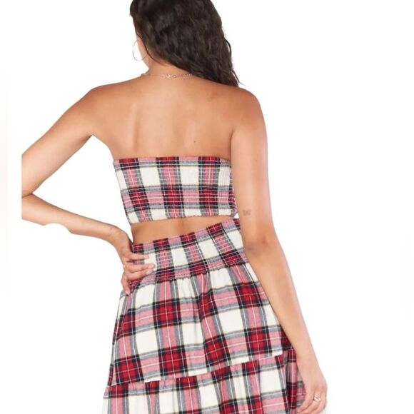 NWT Show Me Your Mumu Crop Bow Top - Picture 8 of 8